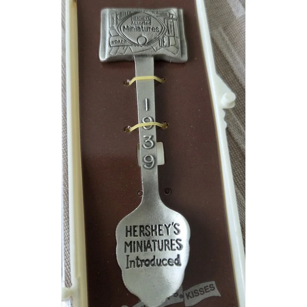 Collectors‎ Spoon Hersheys Chocolate Miniatures 1939 Pewter